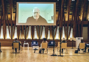 Keynote by Turing Award winner Leslie Valiant — Picture: Amélie Chapalain / TU Wien Informatics