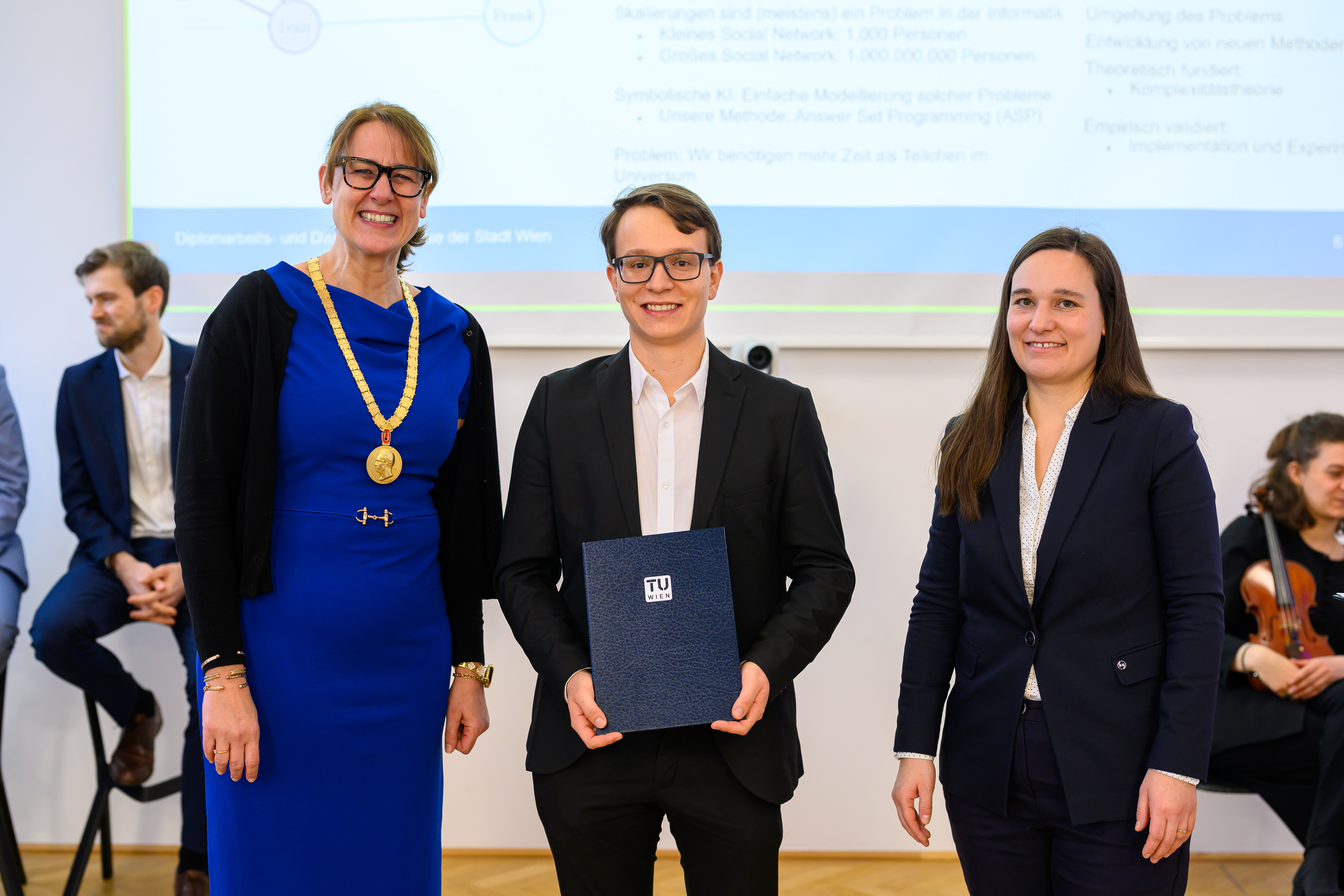 Alexander Beiser receives the Diplomarbeitspreis der Stadt Wien 2025