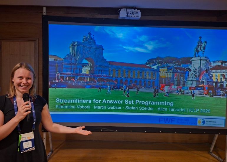 Florentina Voboril presents at FLoC 2026