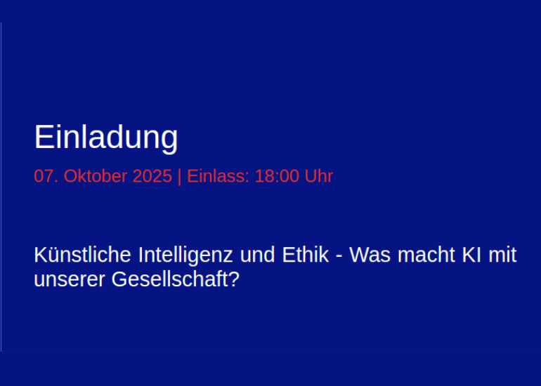 Künstliche Intelligenz und Ethik - Was macht KI mit unserer Gesellschaft?