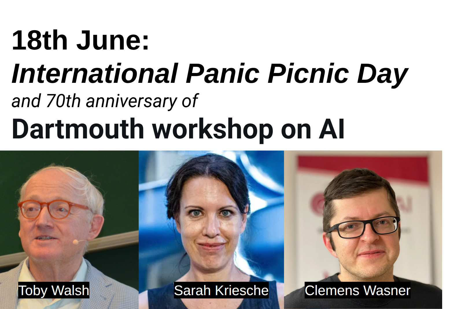 18th June International Panic Picnic Day
