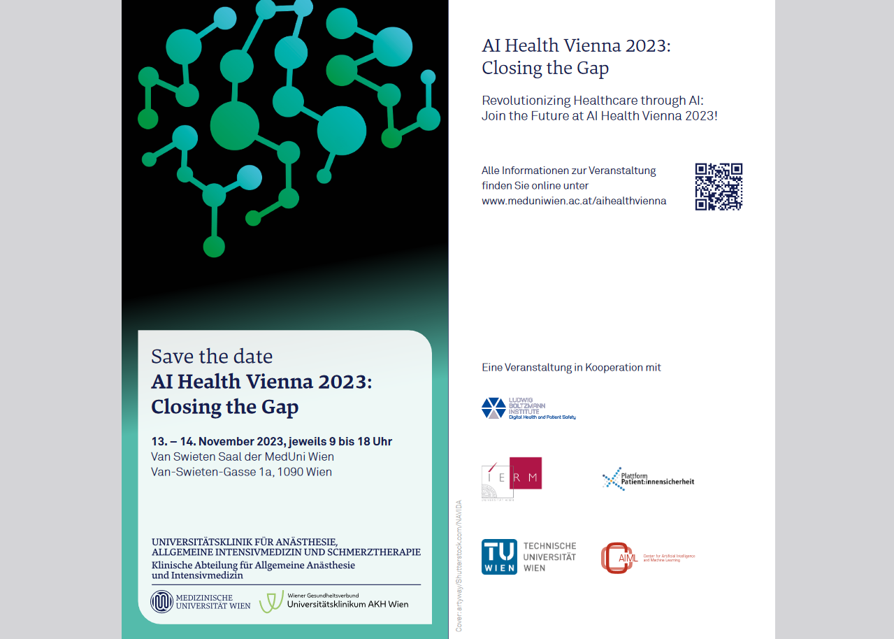 AI Health Vienna 2023: Closing the Gap